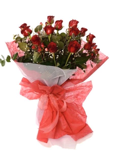 15 Kırmızı Gülden Buket